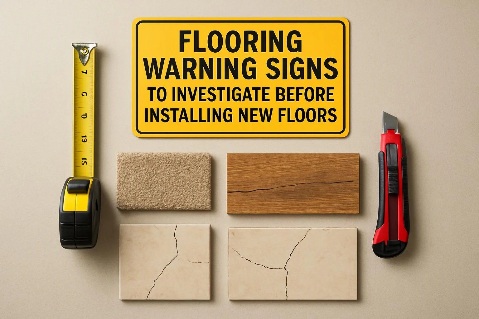 Flooring Warning Signs to Investigate Before Installing New Floors