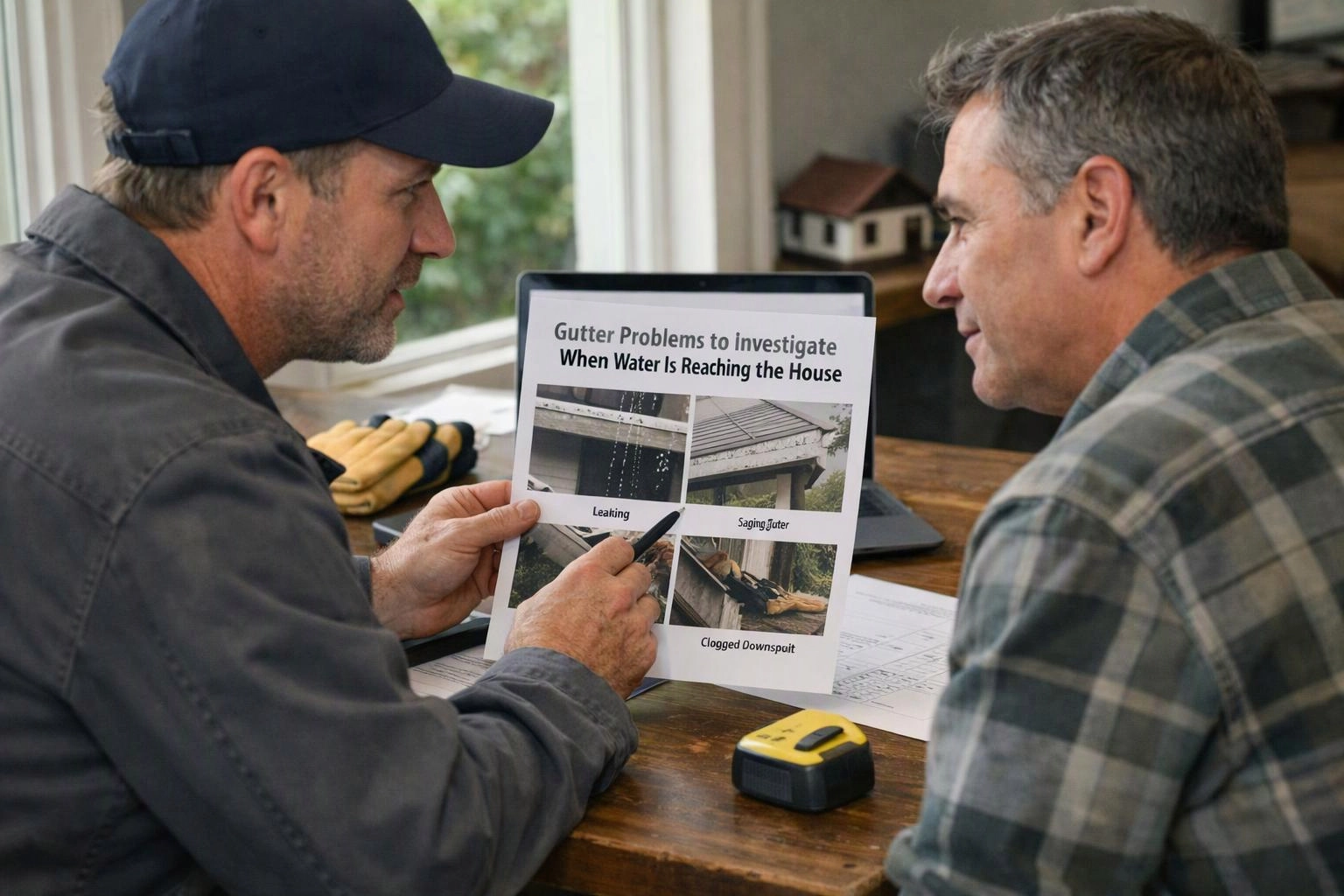 Gutter Problems to Investigate When Water Is Reaching the House