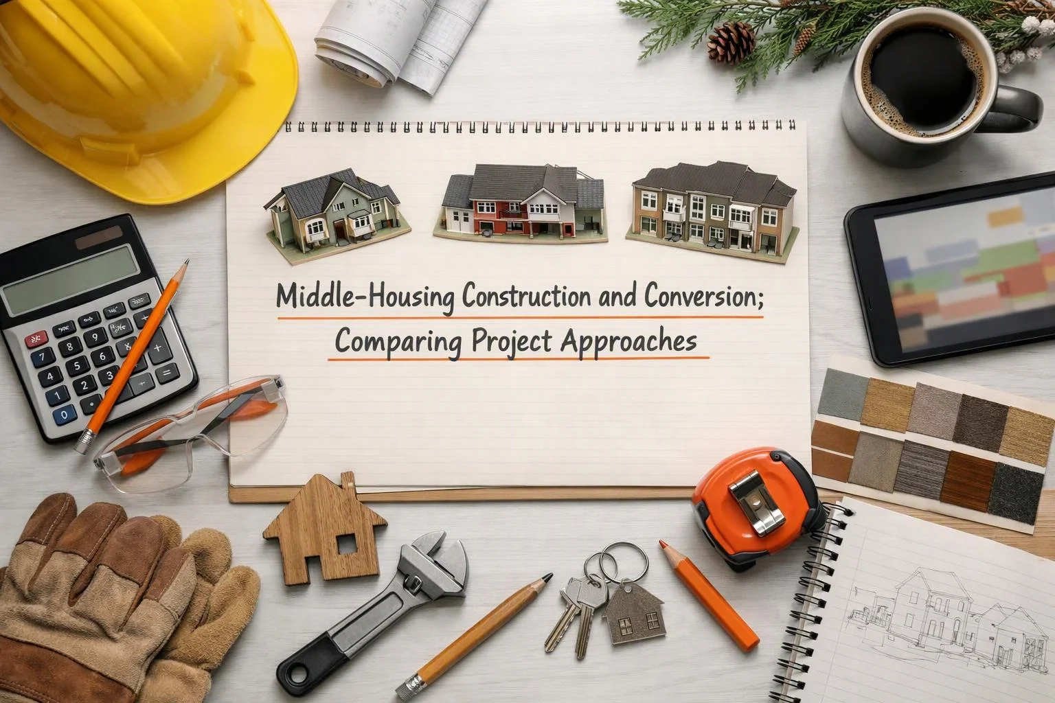Middle-Housing Construction and Conversion: Comparing Project Approaches