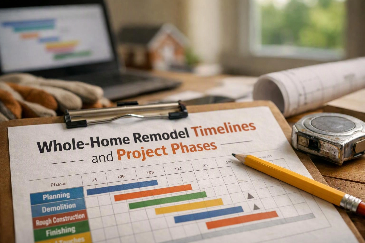 Whole-Home Remodel Timelines and Project Phases
